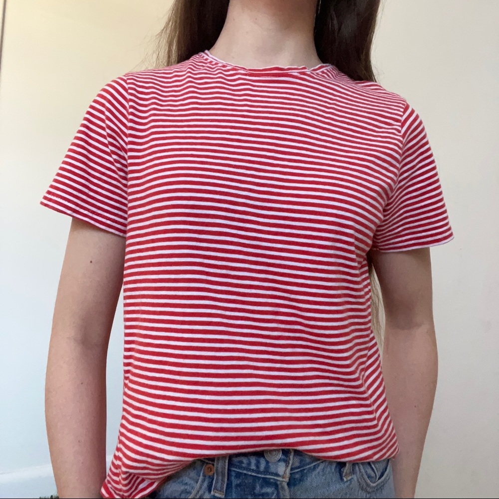 Zara Striped T-Shirt Size Small